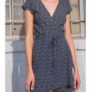Brandy Melville wrap front mini dress